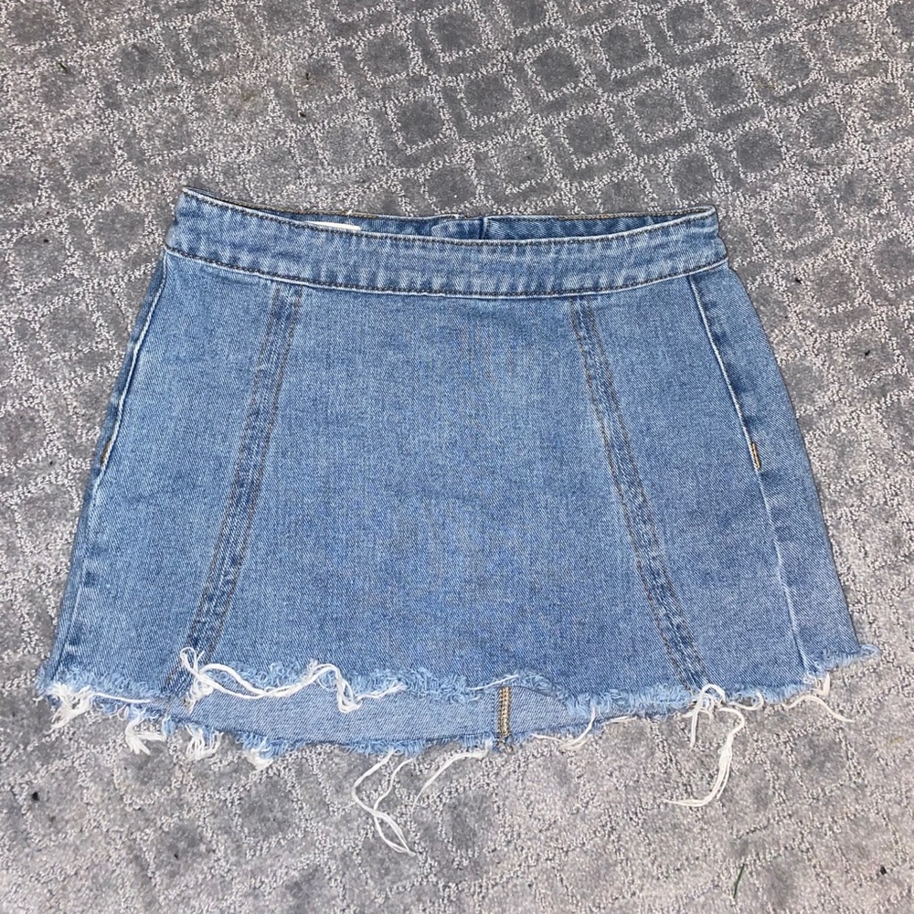 Pacsun mini denim skirt